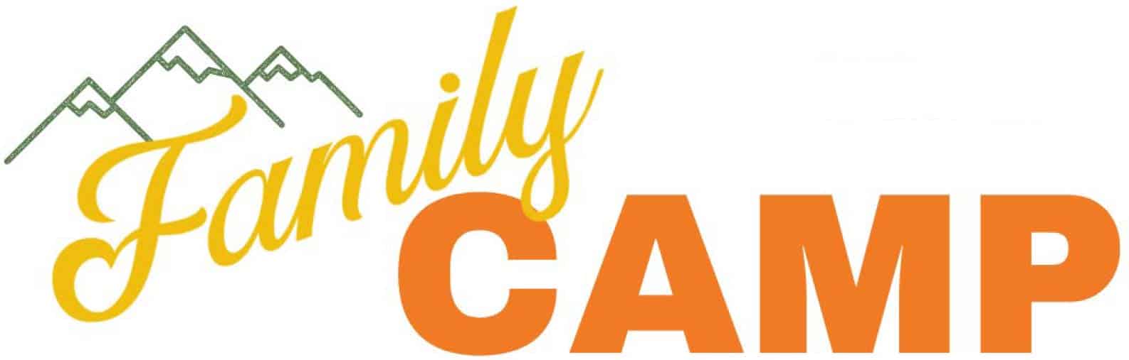 Family camp banner